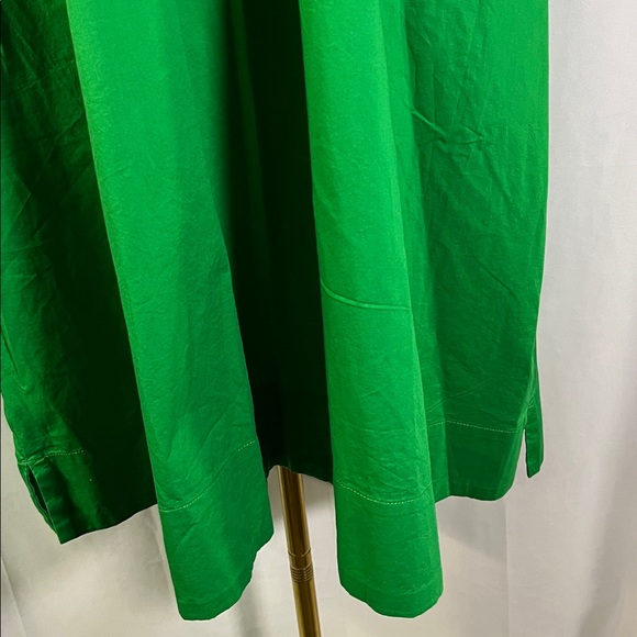 NWT Old Navy Beach Cruiser Green Short Sleeve Mini Swing Shirt Dress - Picture 9 of 16